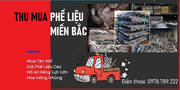 Thu mua phế liệu tại Hà Nội và các tỉnh Miền Bắc