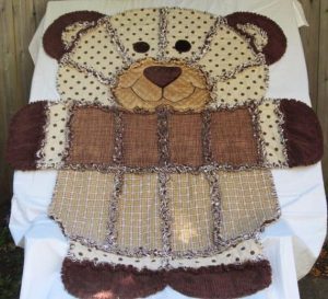 Cách làm gấu bông bằng vải vụn